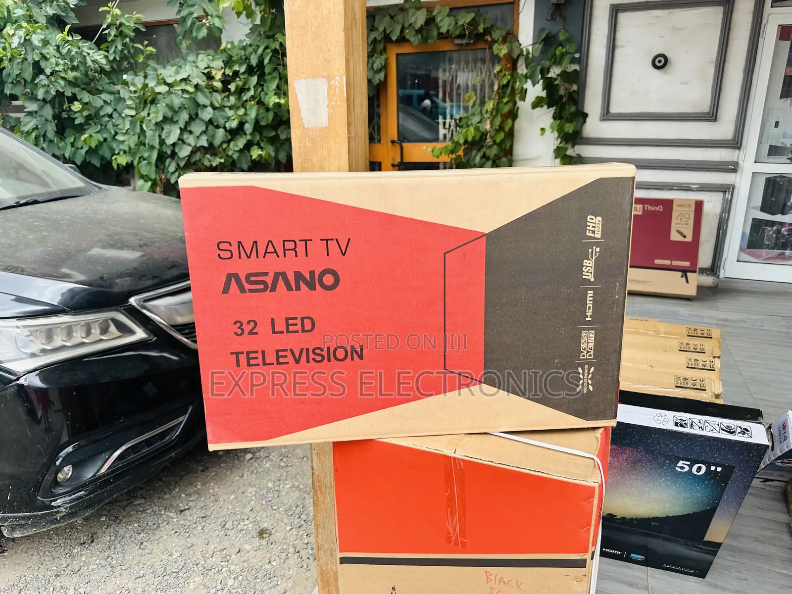 Smart Asano 32” FHD Android Television Nice Design