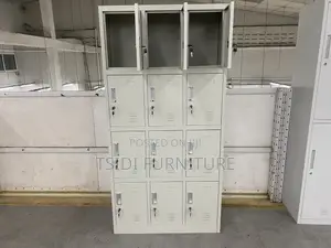 Classic 12 Locker Office Cabinets