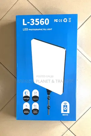 Super Bright Photographic Panel Light With Stand Rl-24