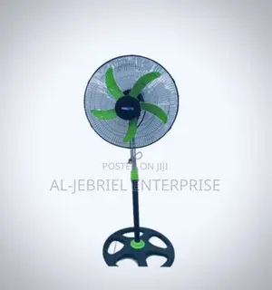 Strong and New MIKACHI 18”Standing Fan With Wound Base
