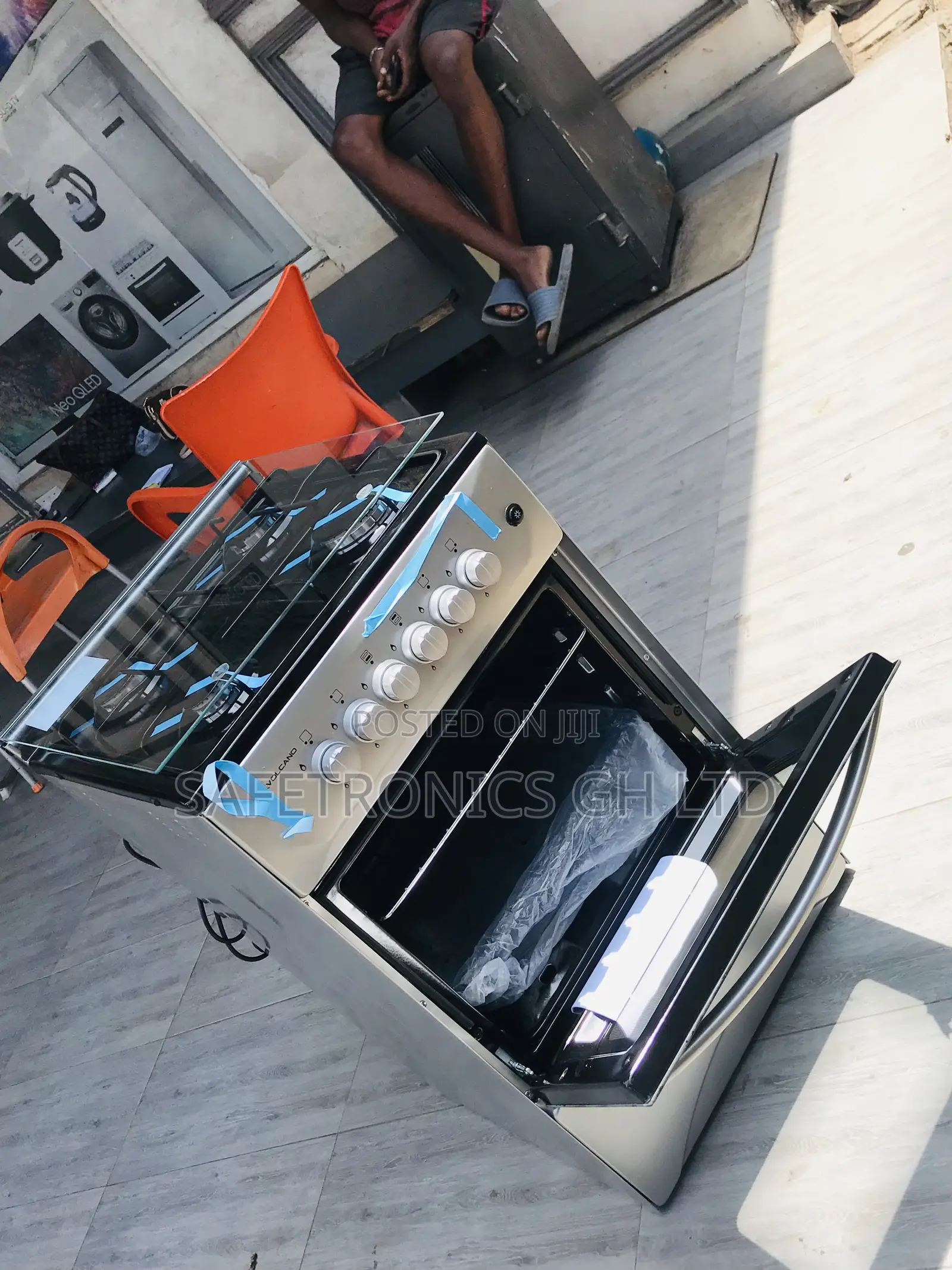 50by50 4 Gas Burner With Oven Volcano Essential