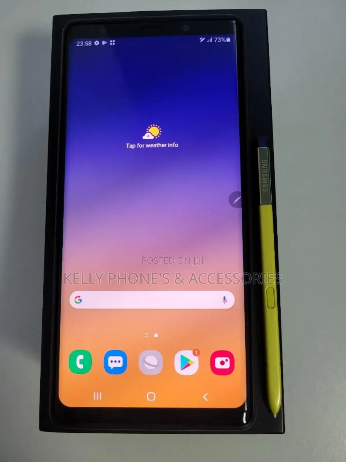 New Samsung Galaxy Note 9 128 GB Black
