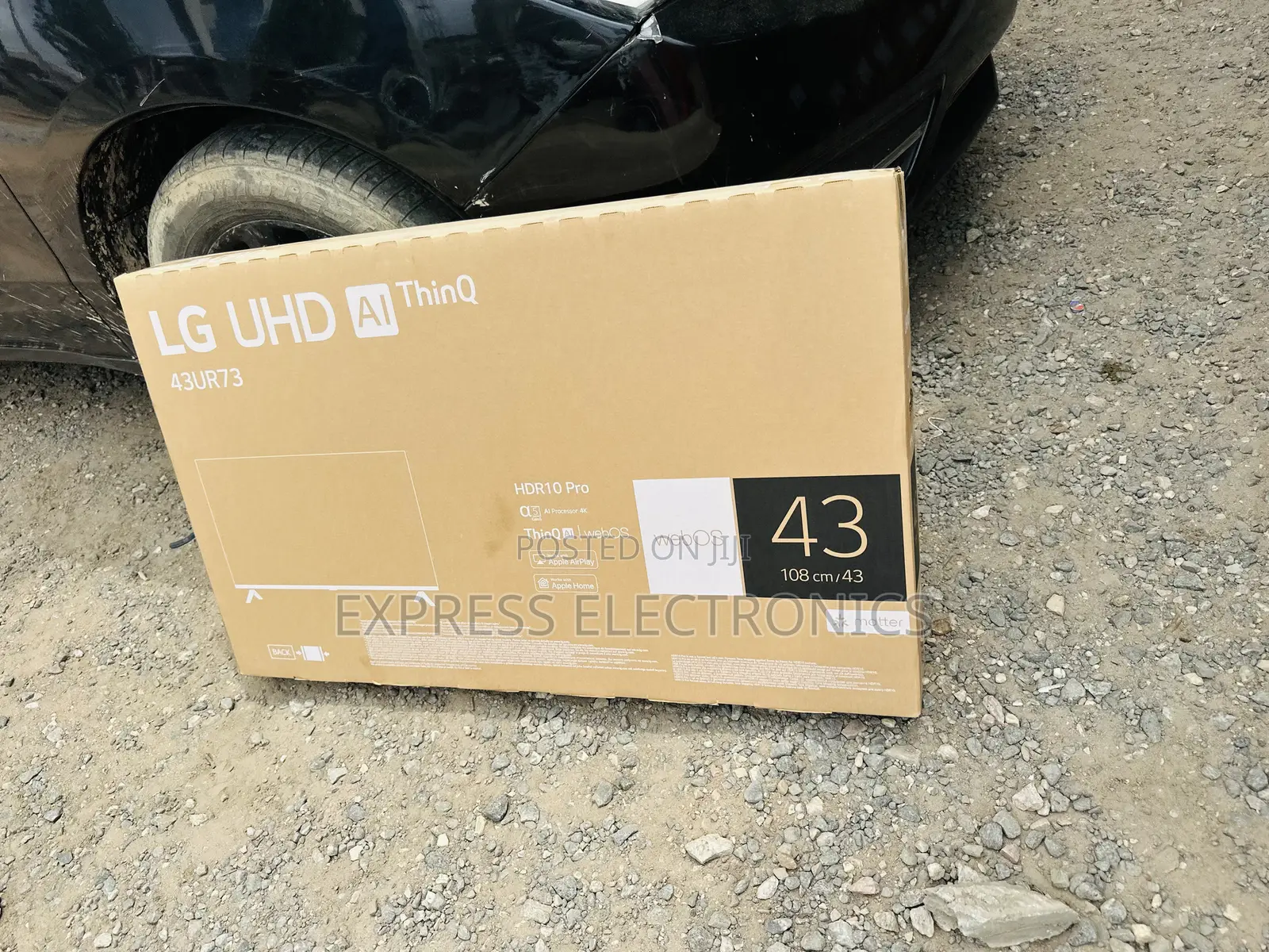 High Sleek Slim UHD Smart Screen 43”UR73