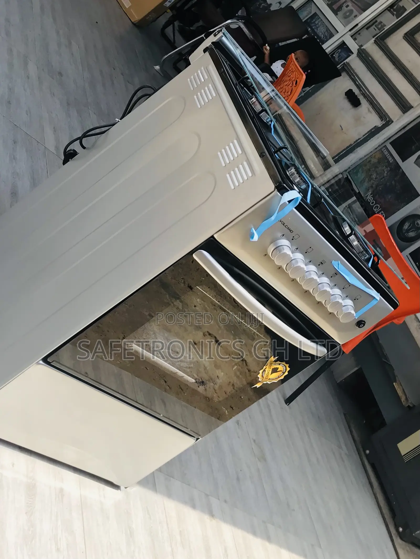 Long Lasting 50/50 4 Gas Burner With Oven Volcano