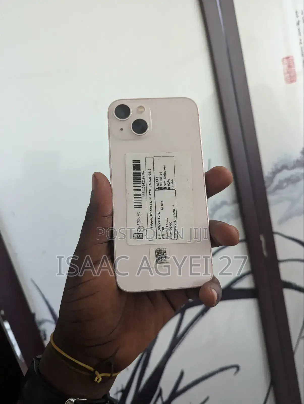 New Apple iPhone 13 128 GB Pink