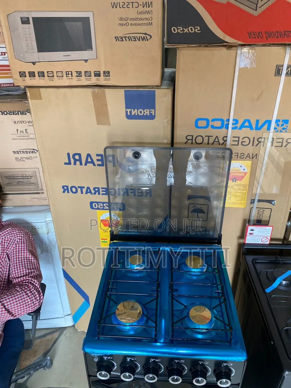 Stable Royal Tech Gas Cooker 50X50 With Four Burners in Accra