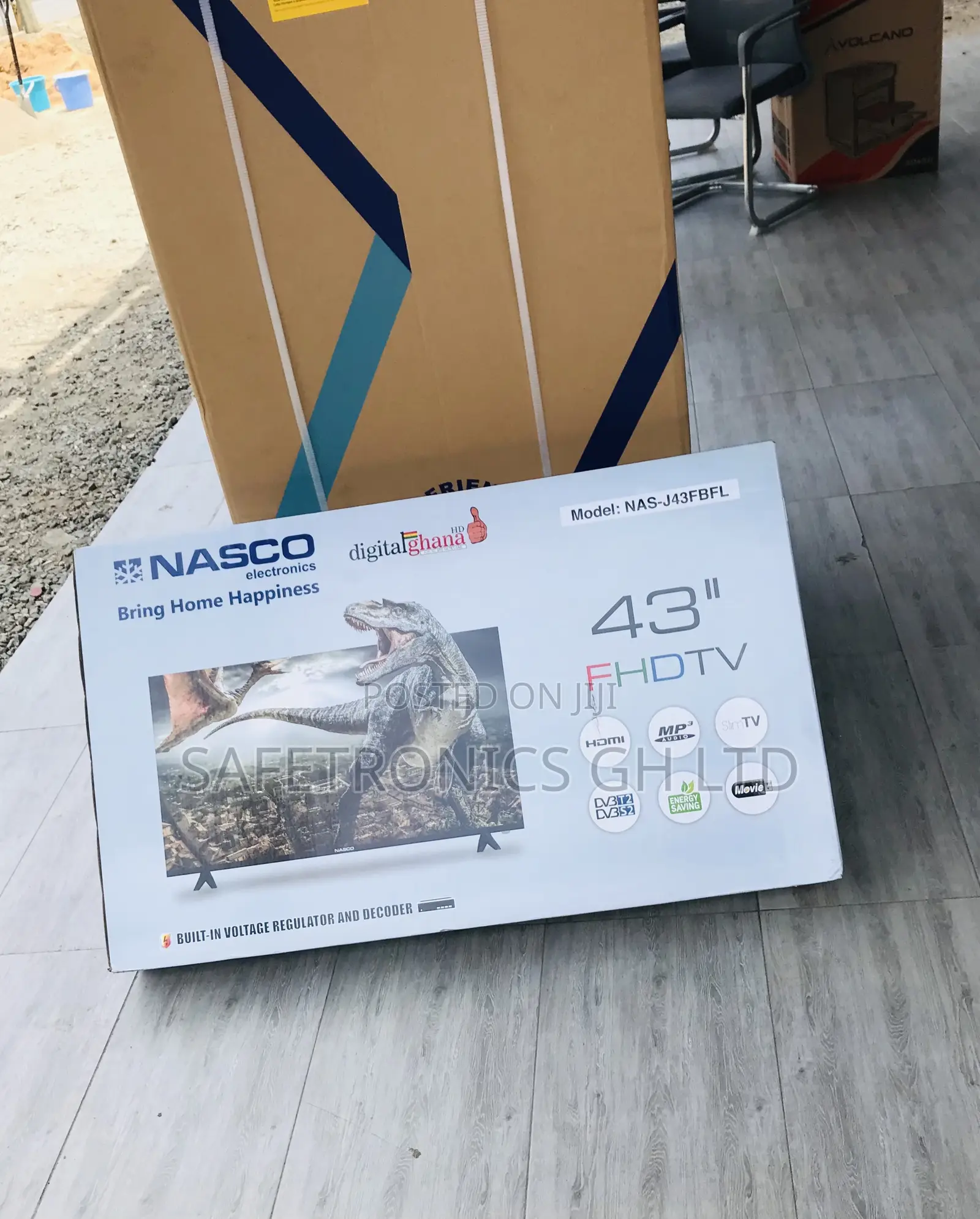 Sealed 43inch Digital FHD Nasco Satellite Led Tv