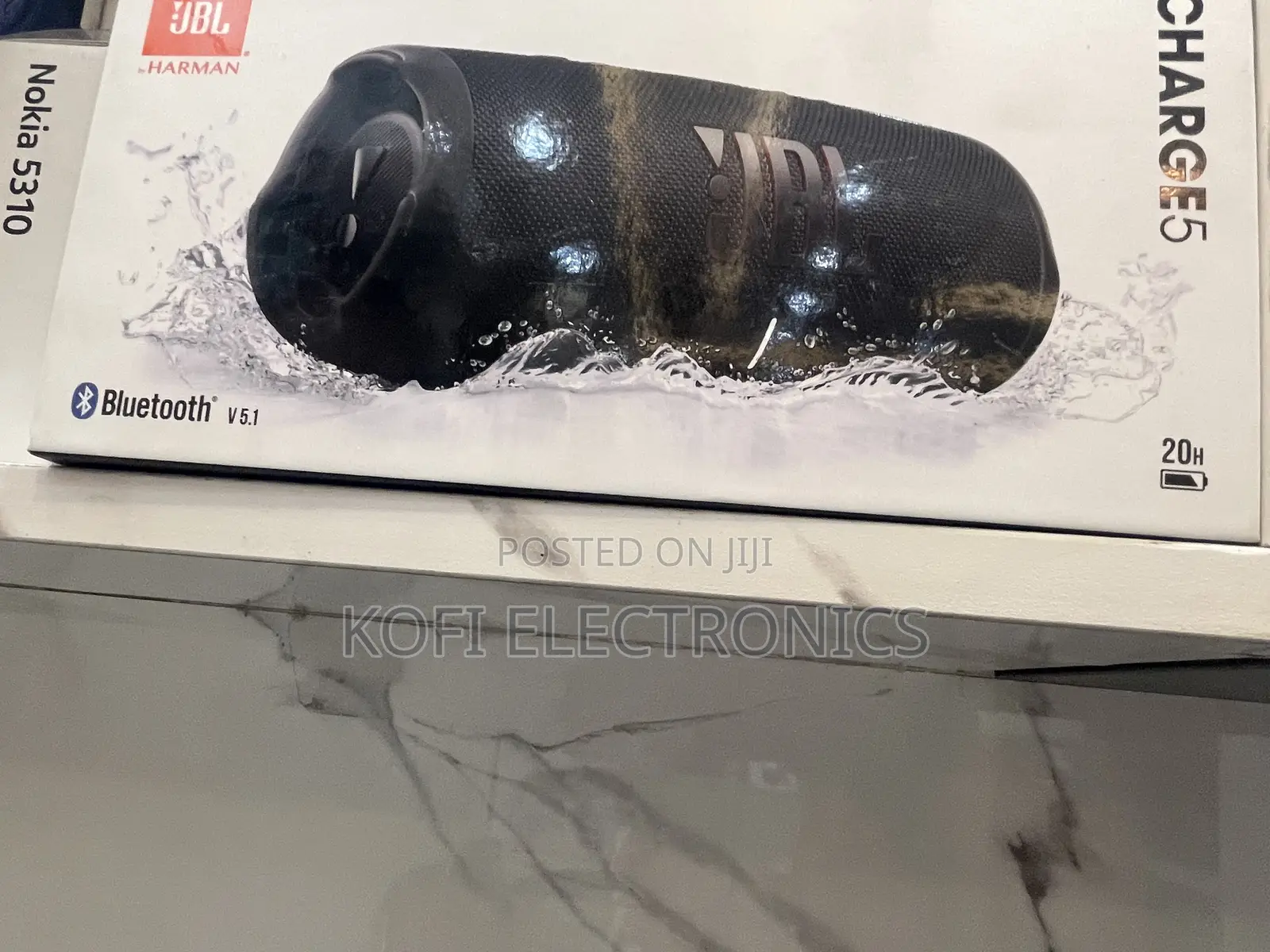 Dustproof JBL Charge 5 Portable Wireless Speaker