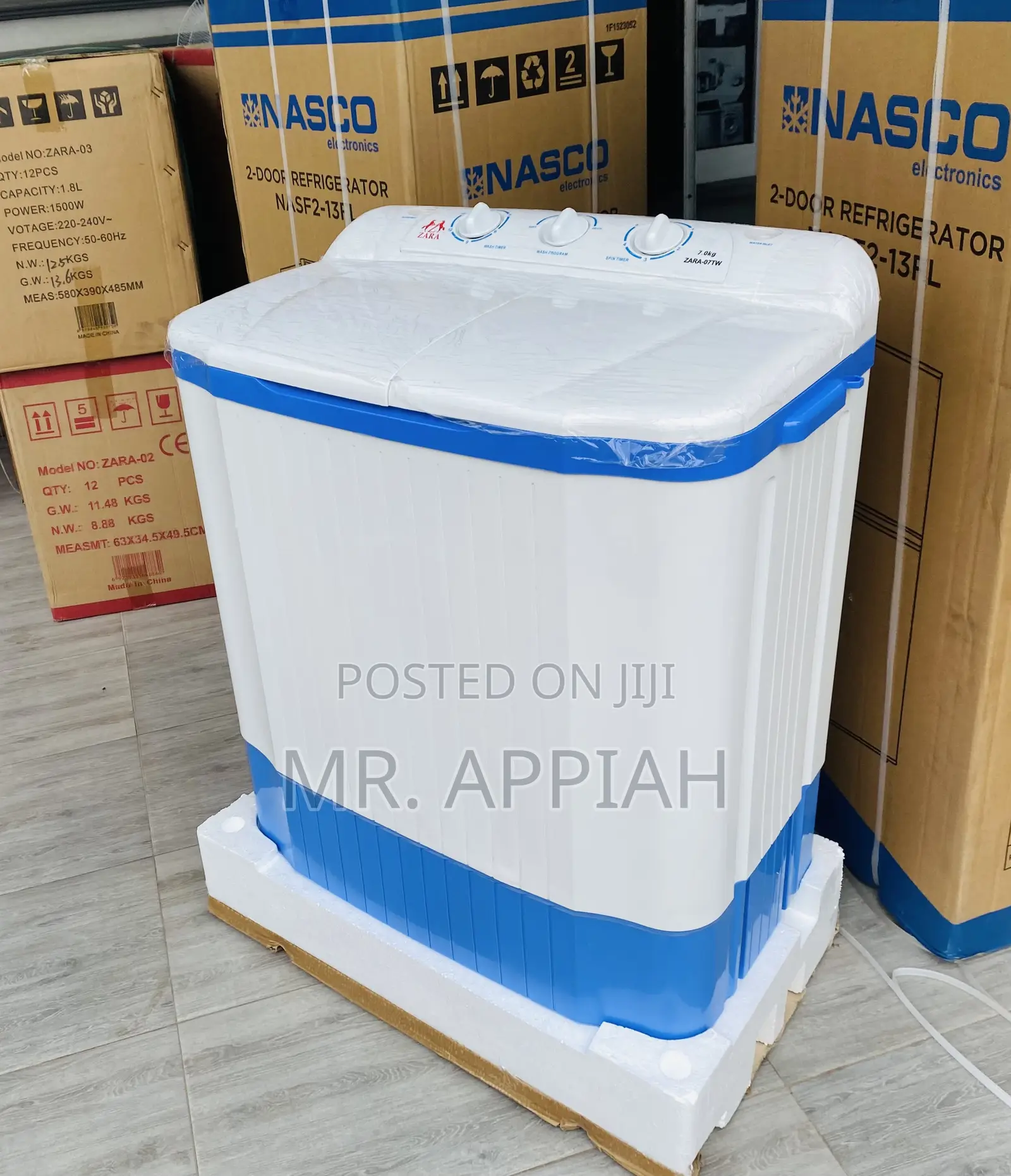 Order Quality Zara Top Load Electric Washing Machine(7kg).