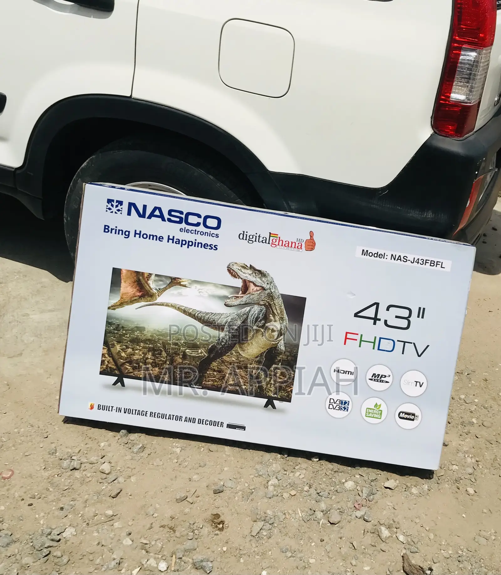 Order Quality Nasco 43” Led Digital Satellite Electric Tv