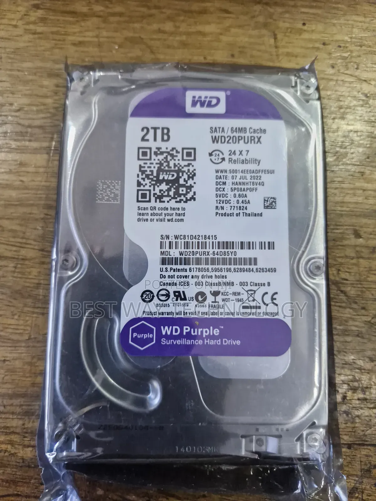 2tb HDD Suvillance