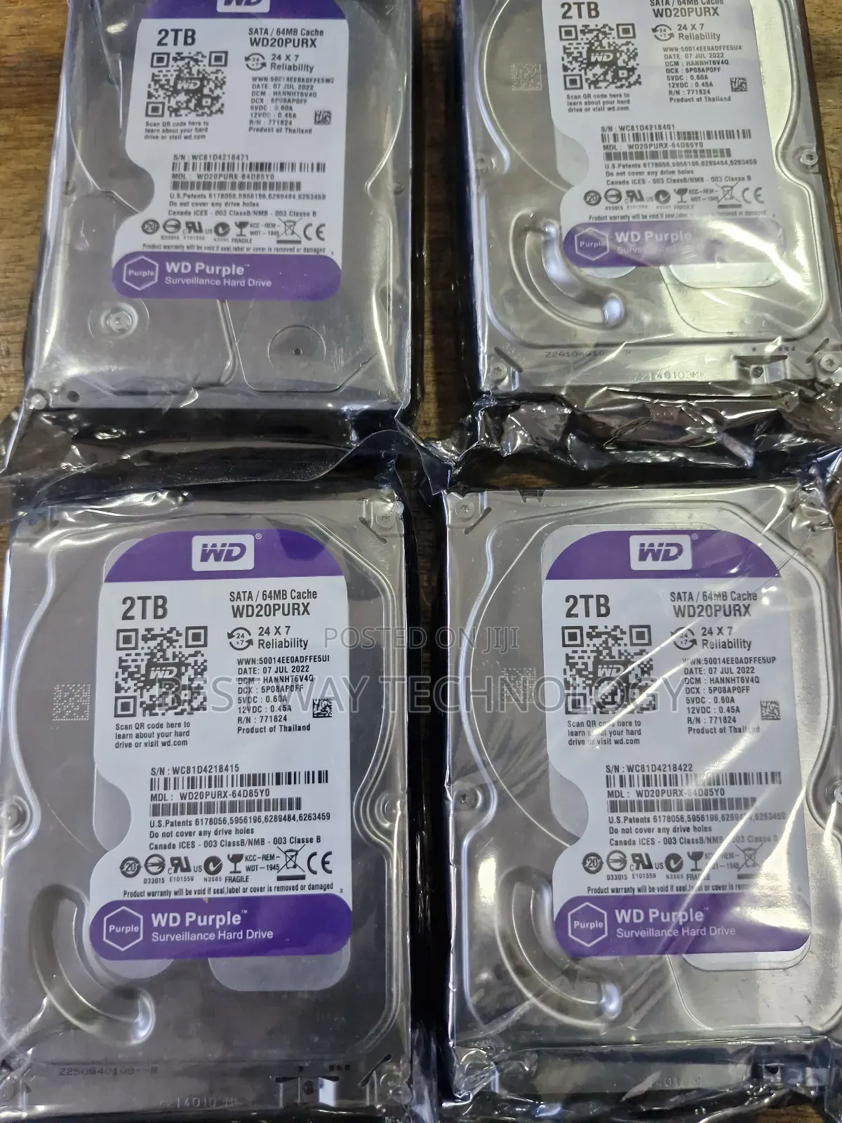 2tb HDD Suvillance