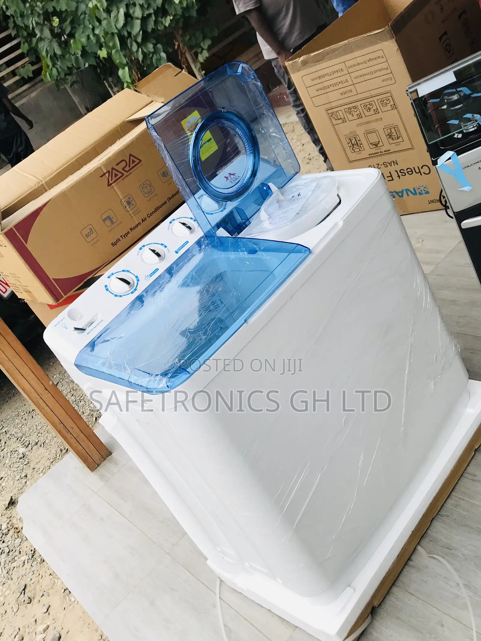 Semi Automatic Zara Washingmachine 13kg Topload