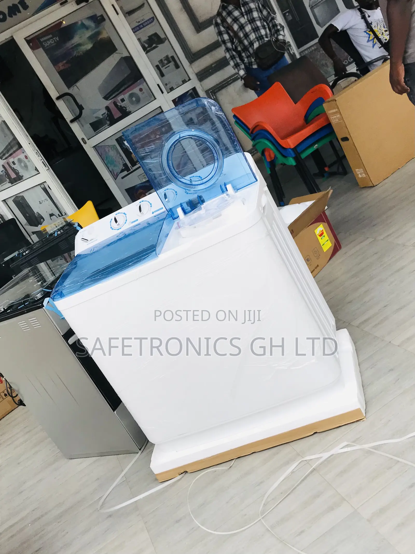 Long Lasting Topload 11kg Zara White/Blue Washingmachine