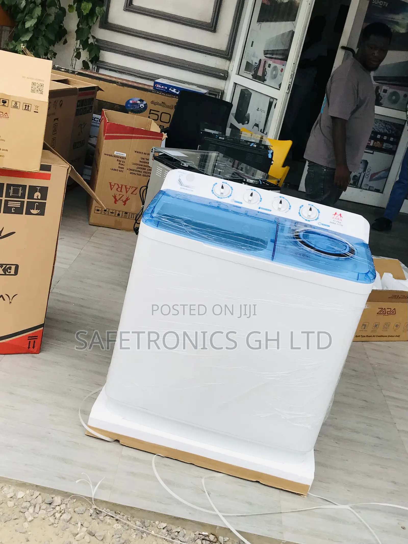 Shop Lastest 11kg Topload Zara Washingmachine Semiautomatic