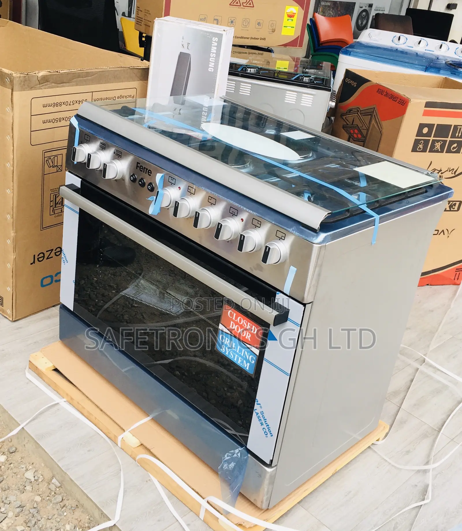 Great Fast Cooker Oven Ferre 60x90 Auto Ignition 4+2