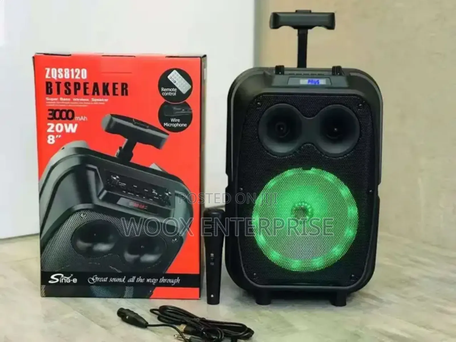 Bluetooth Speaker With Mic (ZQS8212)