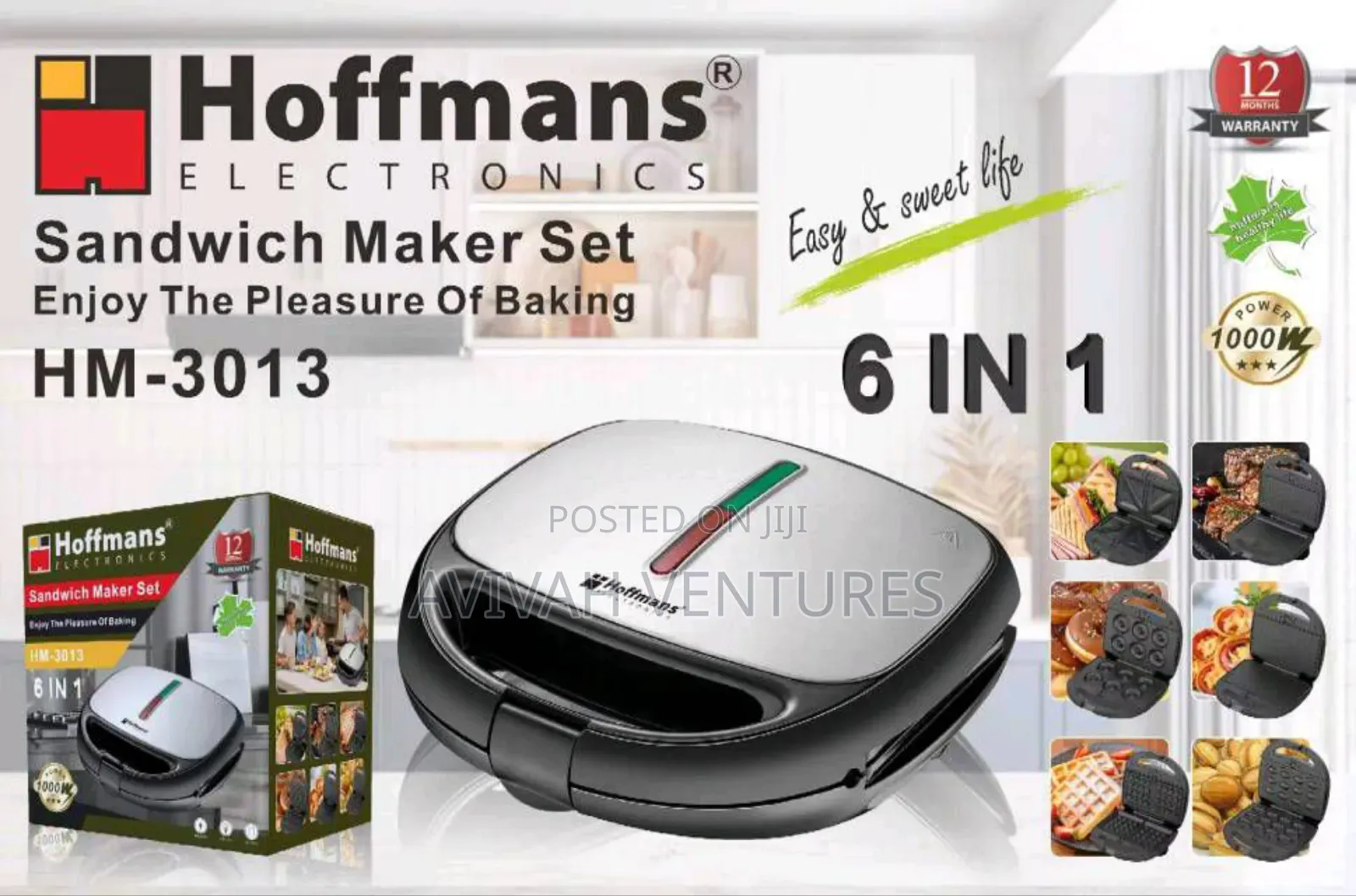 6in1 Sandwich Maker