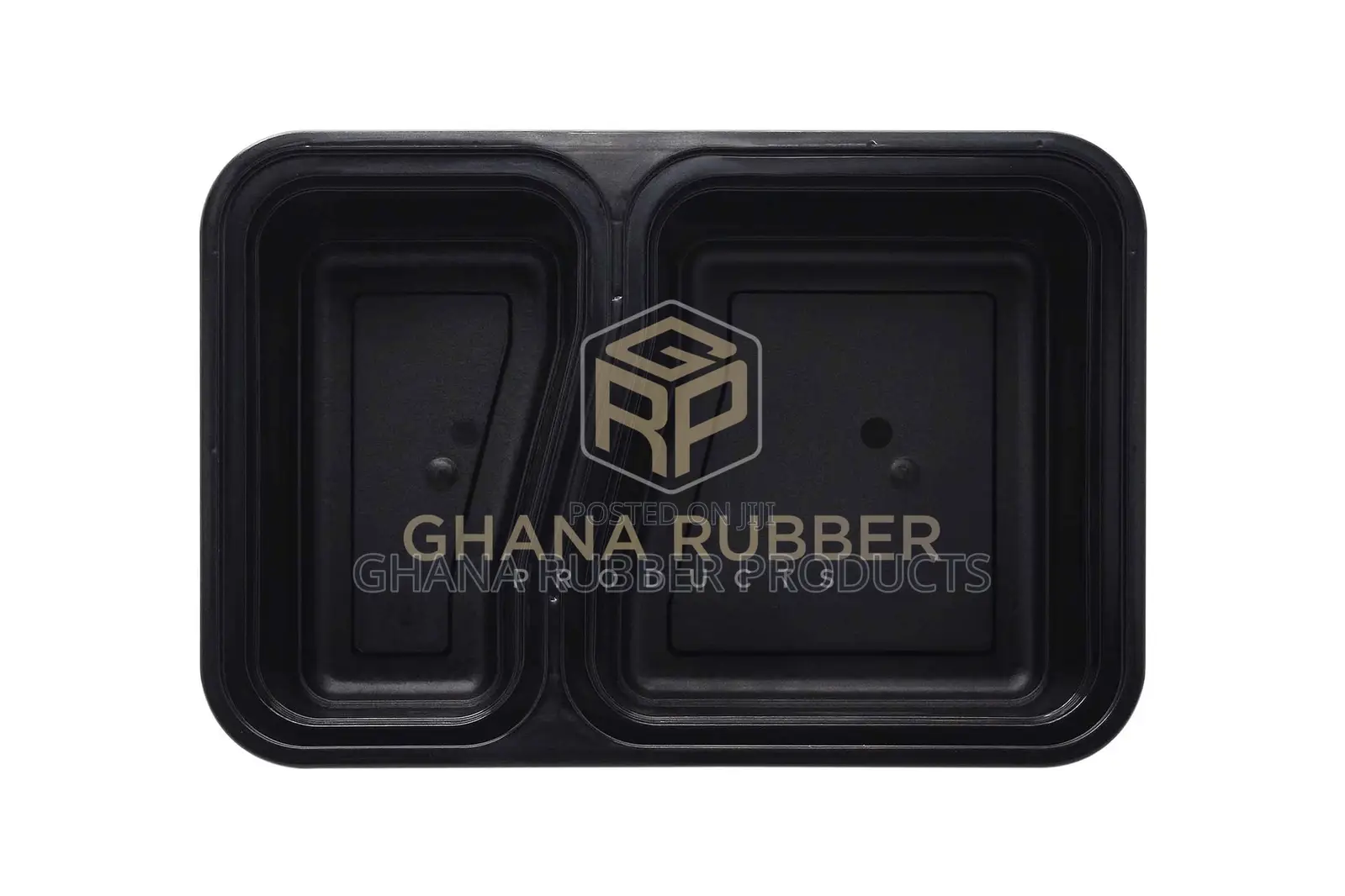 32oz 2-Section Black Microwavable Containers (150pcs)