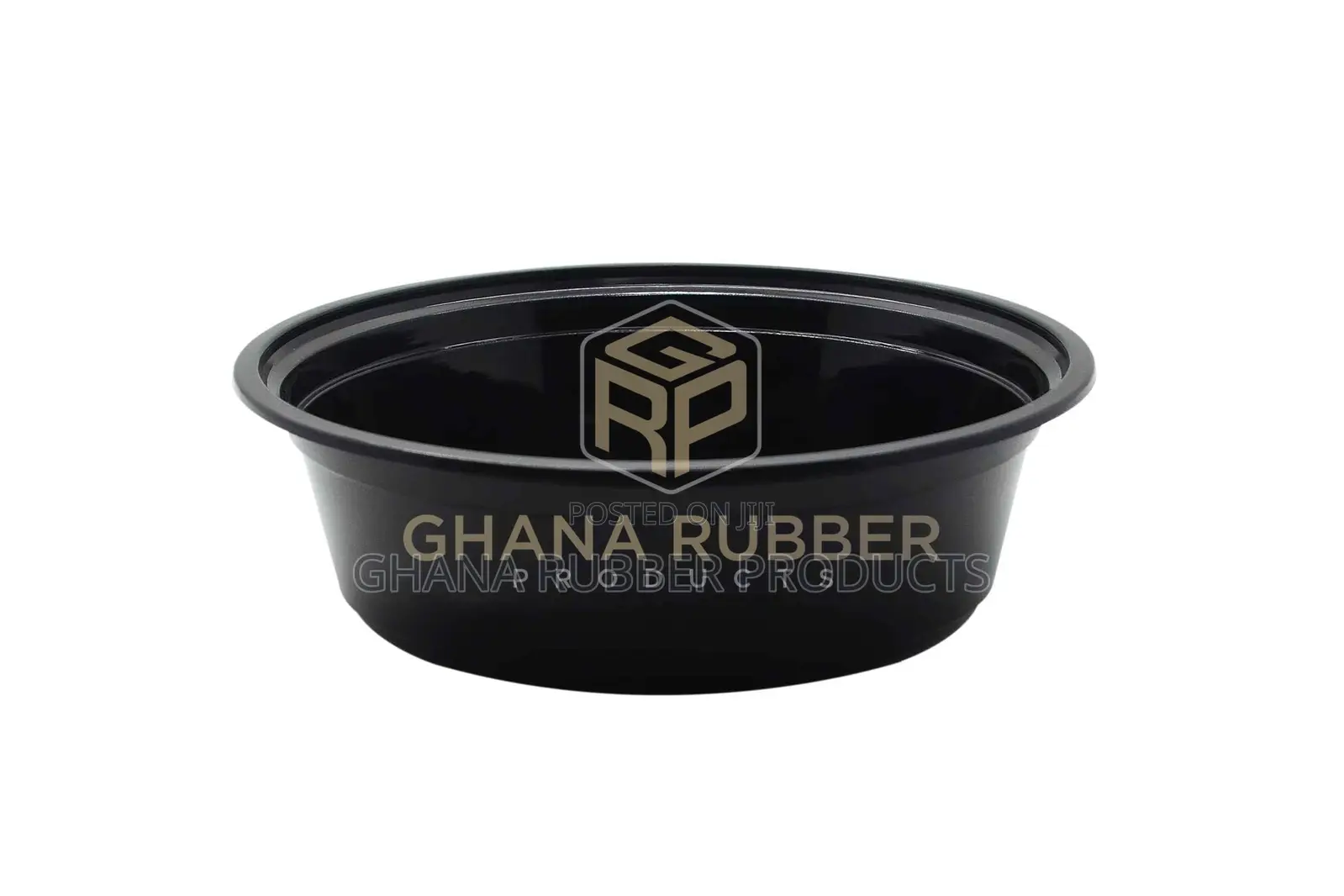 32oz Round Black Microwavable Containers (150pcs)