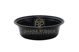 32oz Round Black Microwavable Containers (150pcs)