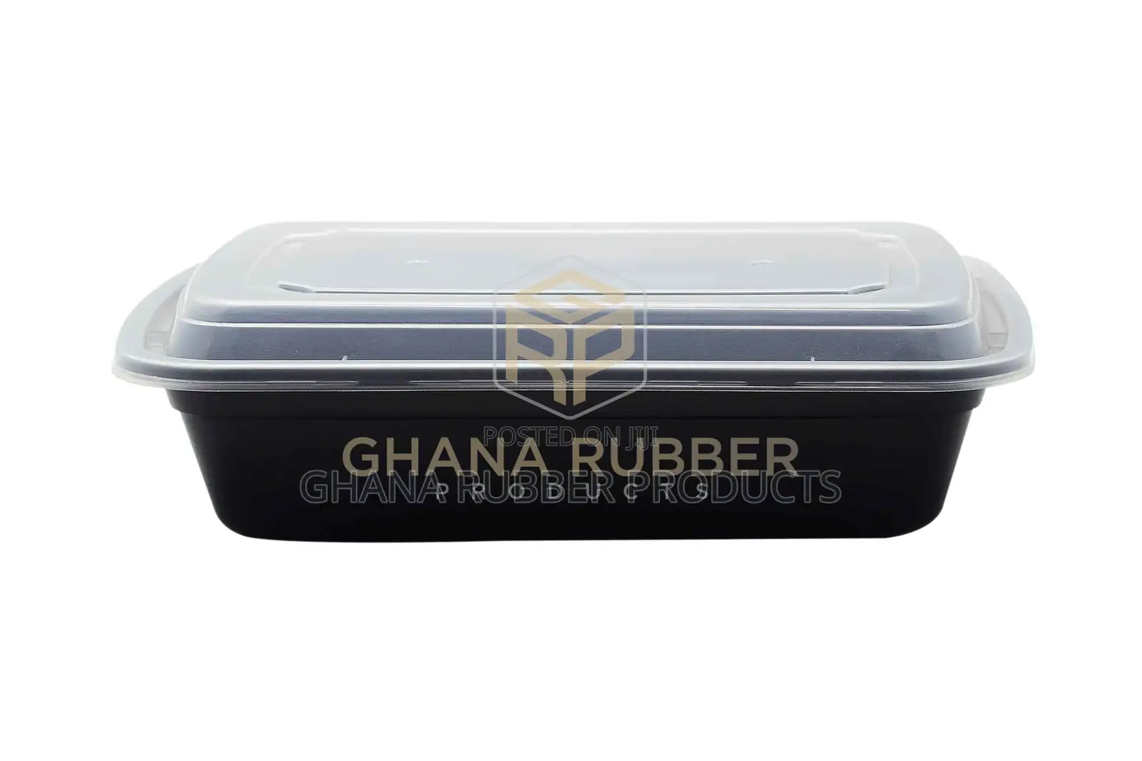 38oz Rectangle Black Microwavable Containers (150pcs)