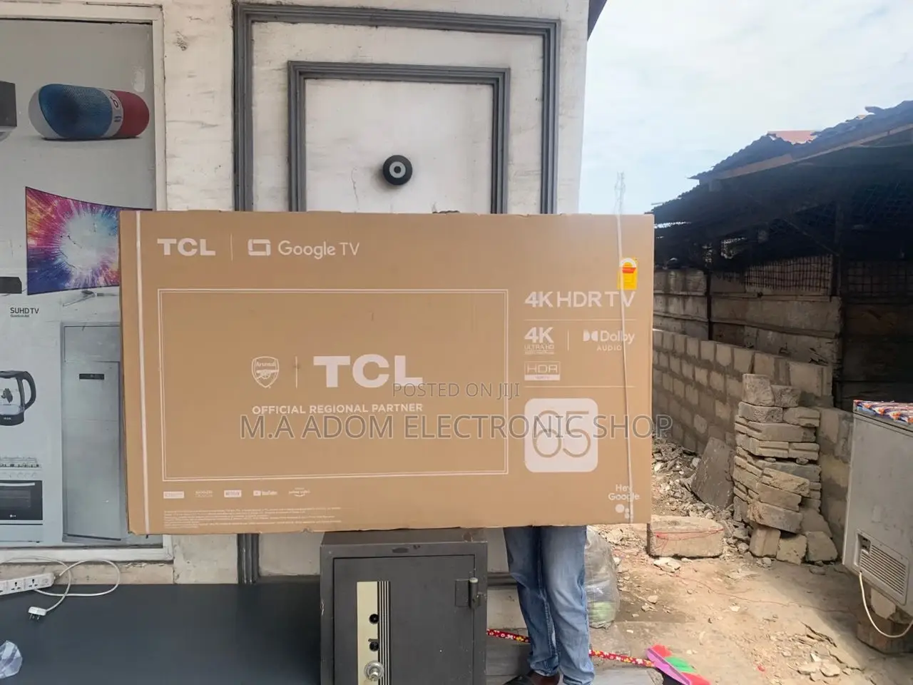 Uniquely Designed TCL 65P635 65 Inch Uhd Smart Tv.