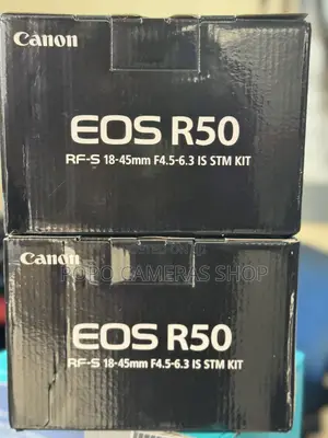 Canon R50+Rf-S18-45mm Lens