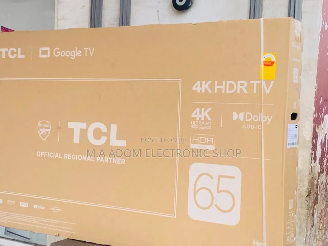 Purchase Unique TCL 65P635 65” Led Uhd Smart Tv.