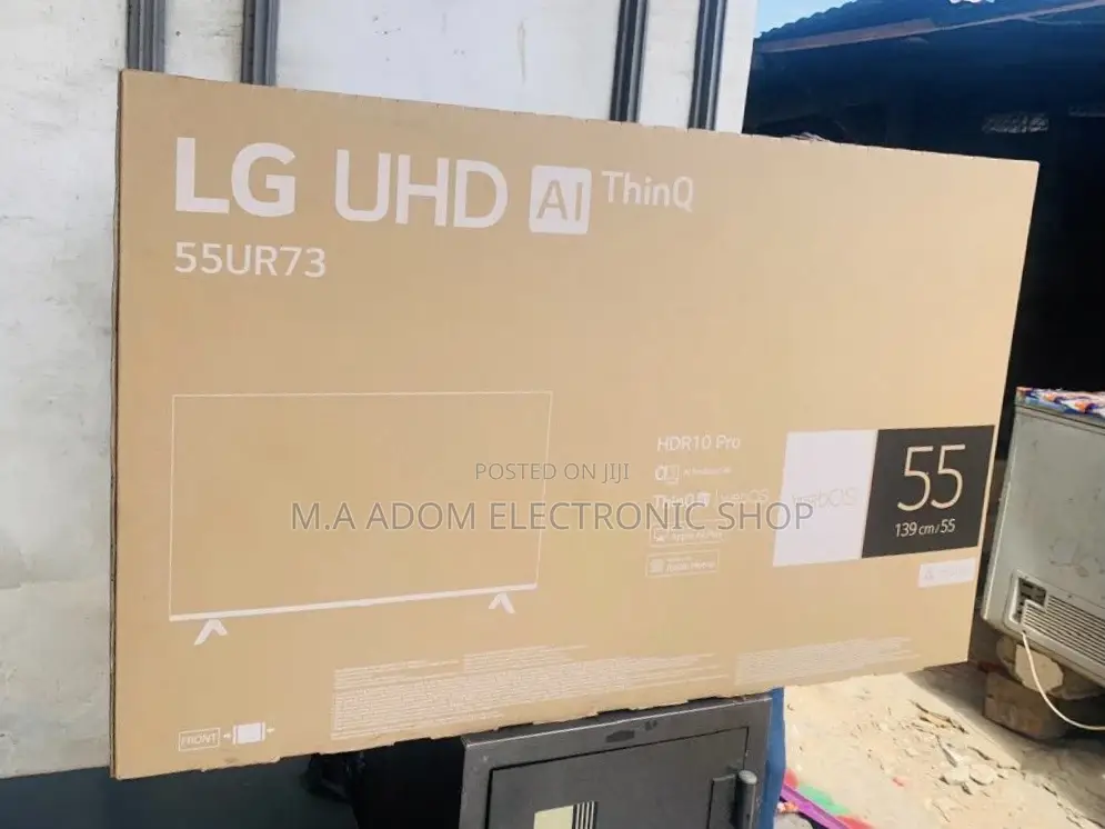 Classic LG 55 Inch Led Uhd Smart Television(Black) 