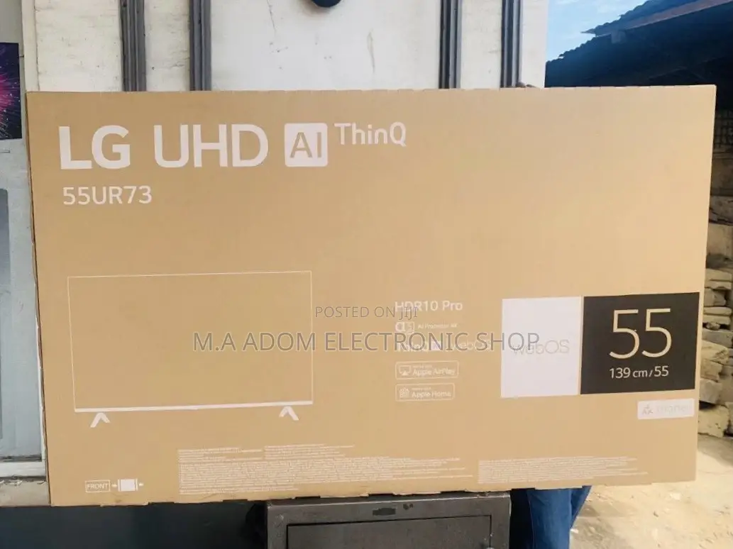 Classic LG 55 Inch Led Uhd Smart Television(Black) 