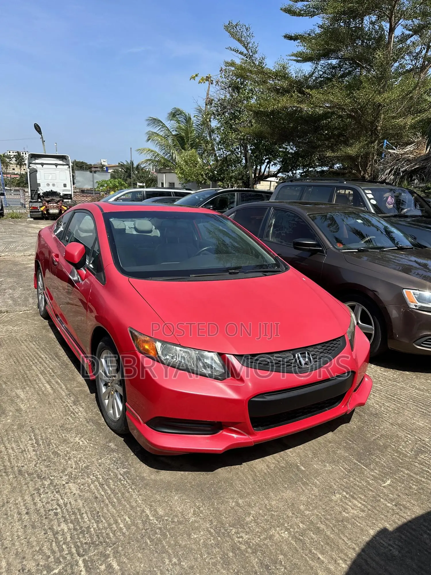 Honda Civic 1.8 3 Door Automatic 2012 Red