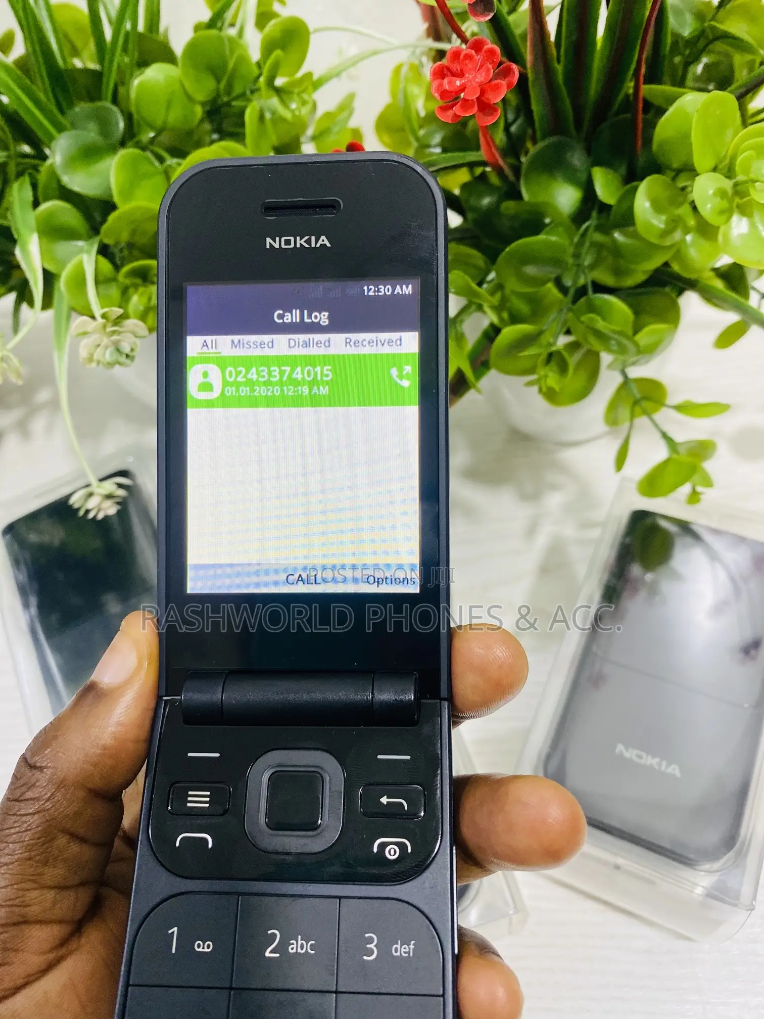 New Nokia 2720 Flip 512 GB Black