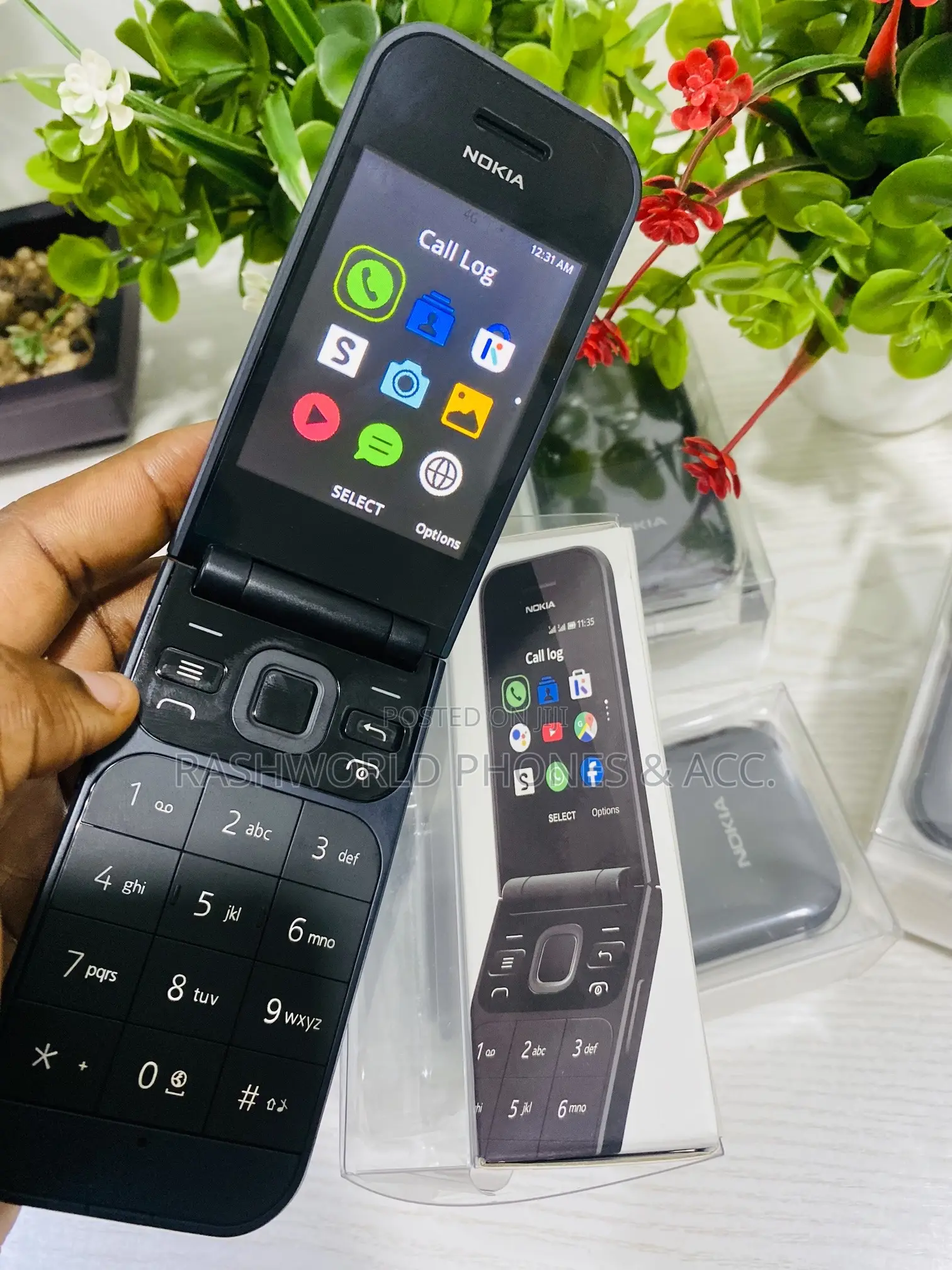 New Nokia 2720 Flip 512 GB Black