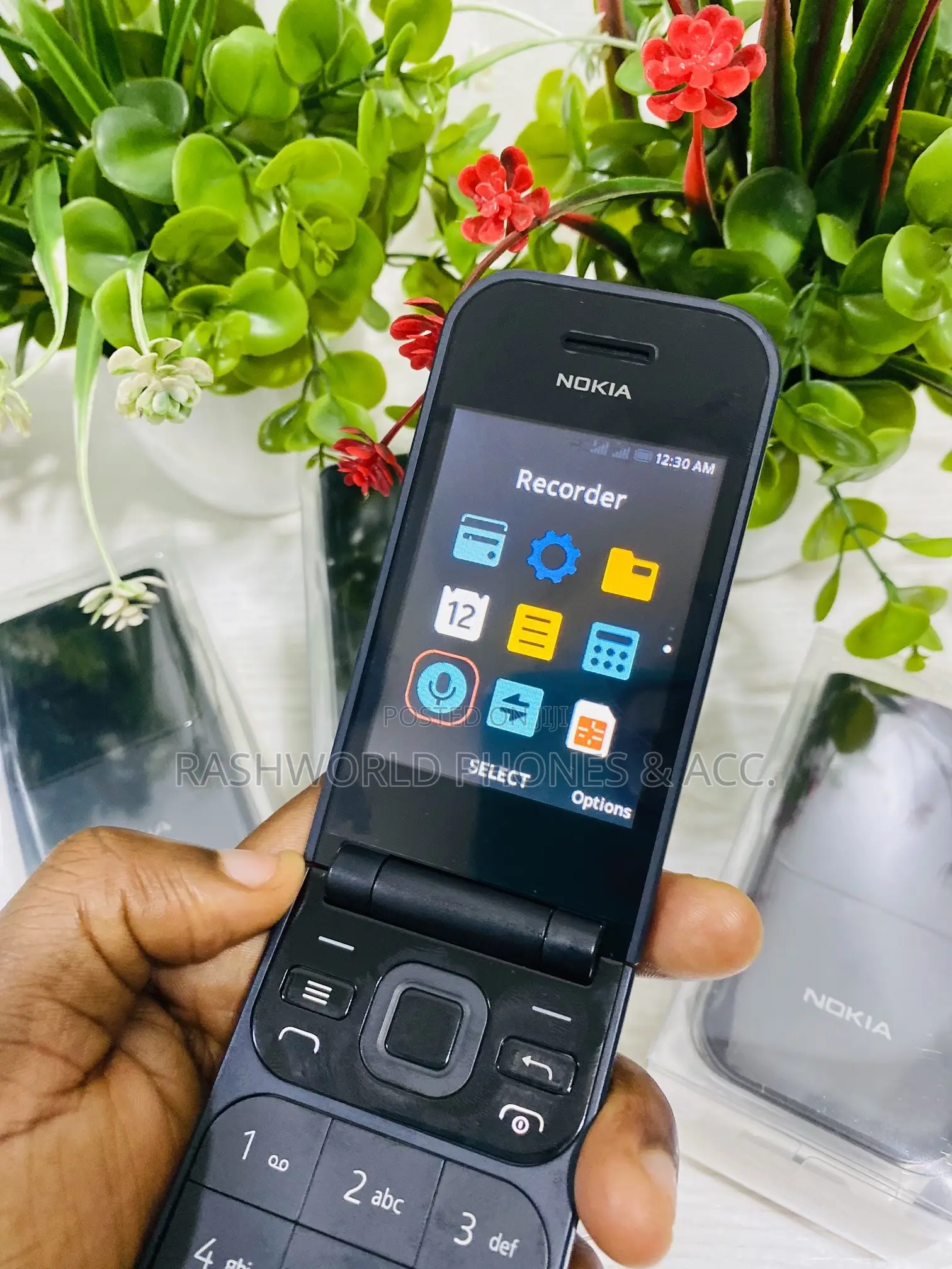 New Nokia 2720 Flip 512 GB Black