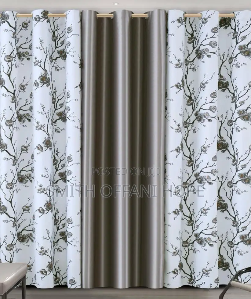“3-Piece Curtain Collection – Add Charm to Any Room!”