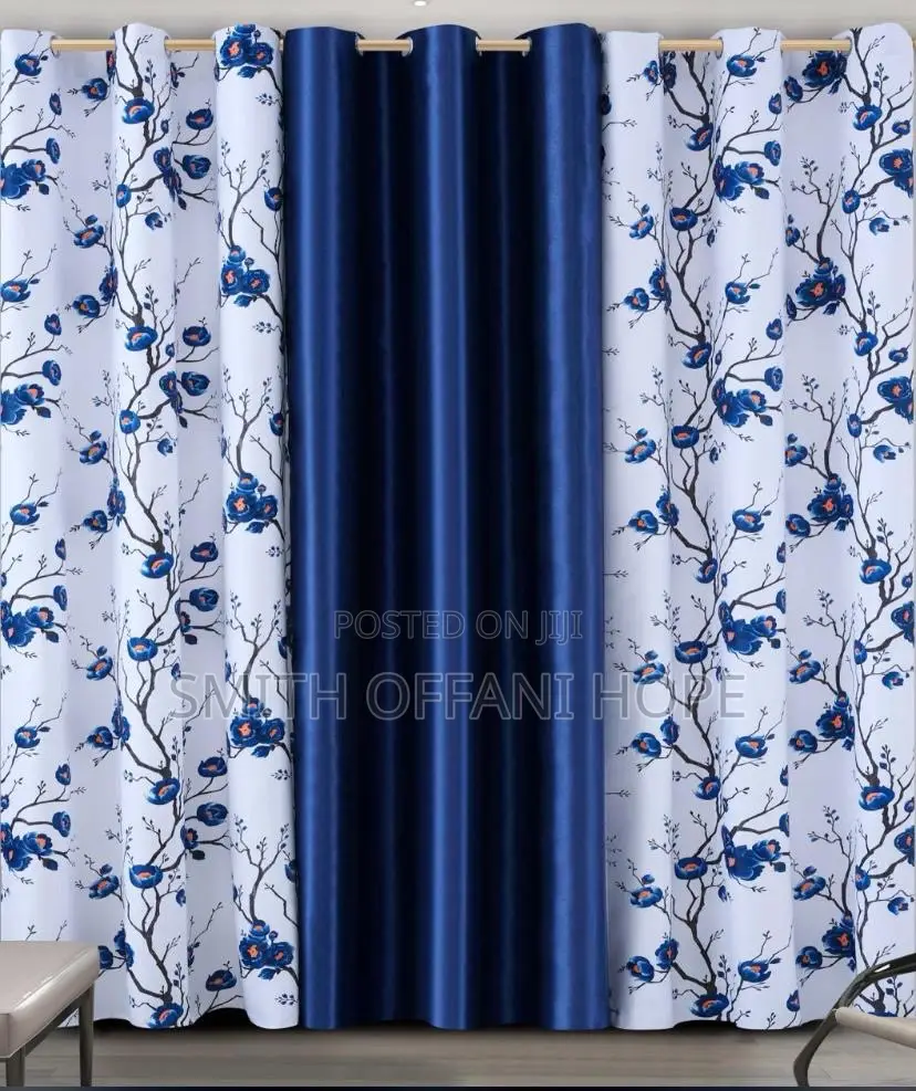 “Beautify Your Windows With a 3-Piece Curtain Set!”