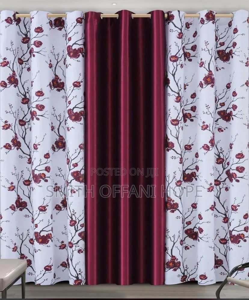 “3-Piece Curtains: Simple Yet Stunning!”
