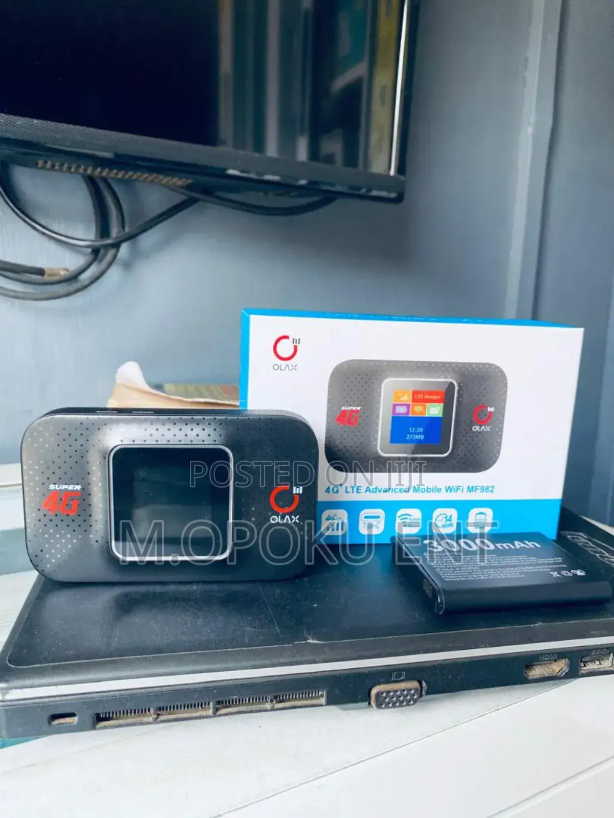 Universal 4G+ LTE Advanced Mobile Wi-Fi Mf982 Olax Mifi