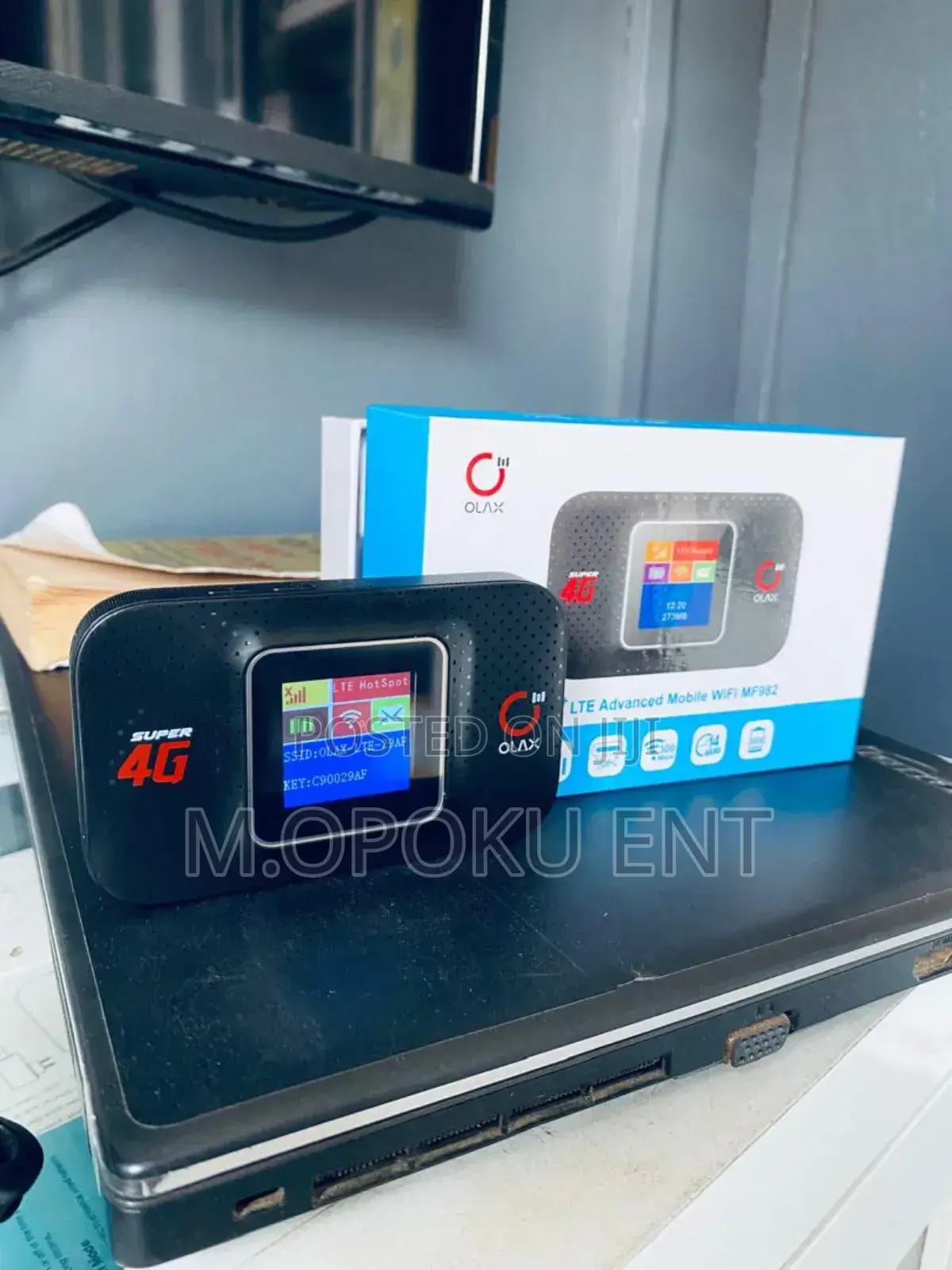Universal 4G+ LTE Advanced Mobile Wi-Fi Mf982 Olax Mifi