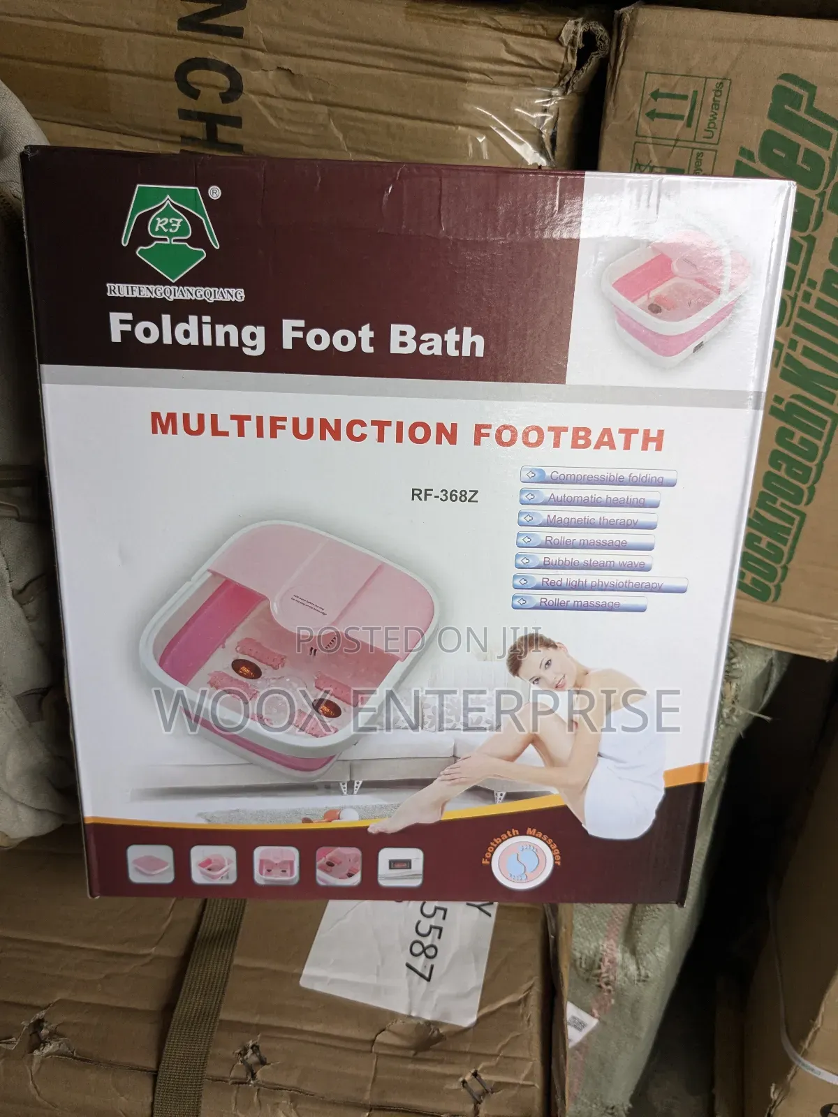 Footbath Massaging Bowl/Foldable Footbath