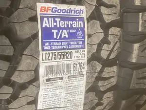 275/55r20 BF, Bridgestone, Goodyear, Continental, Etc