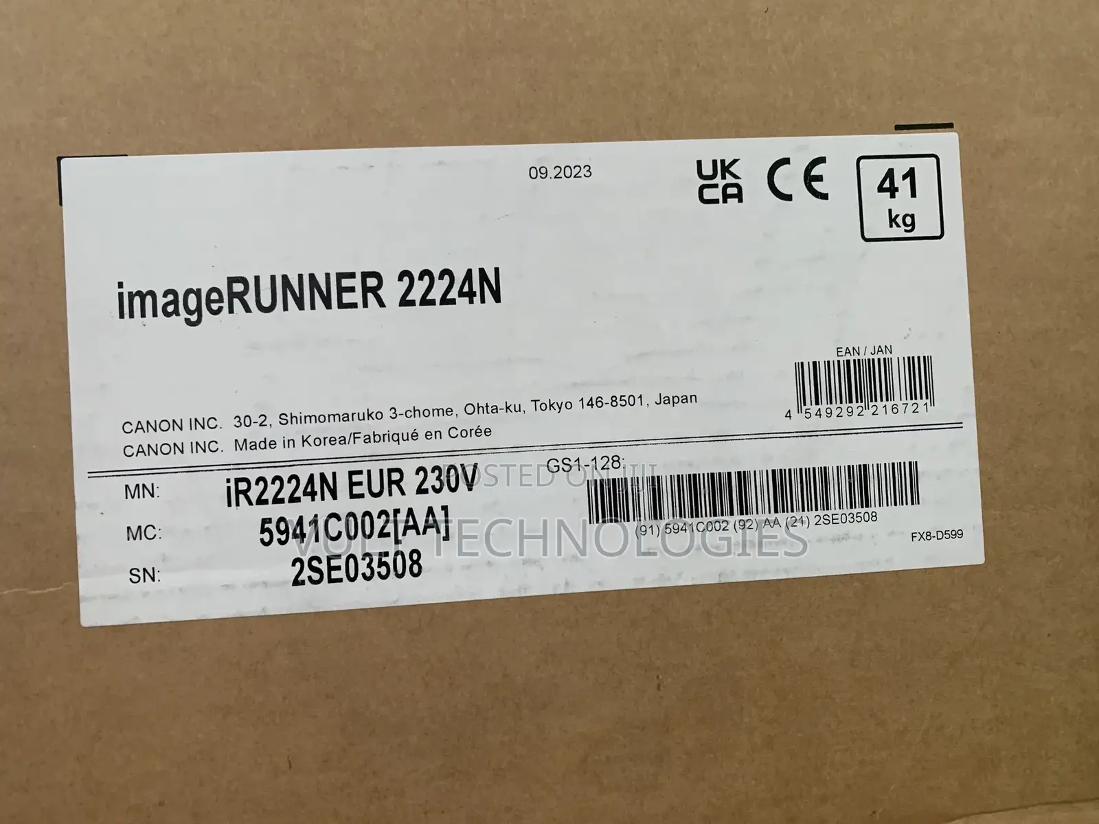 Canon Image Runner 2224n