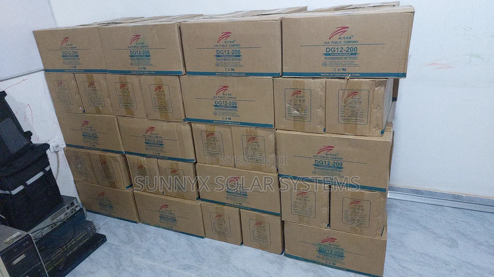Ritar Gel Batteries Dg12-200