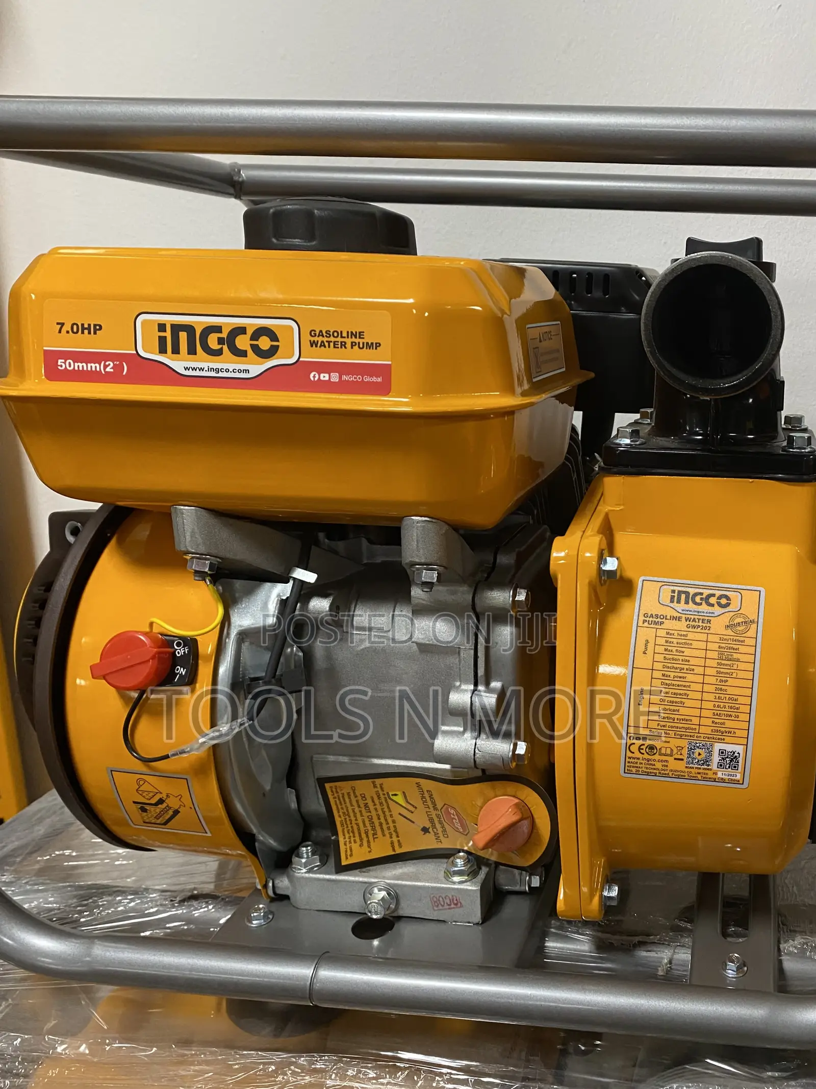 Ingco Gasoline Water Pump 2”