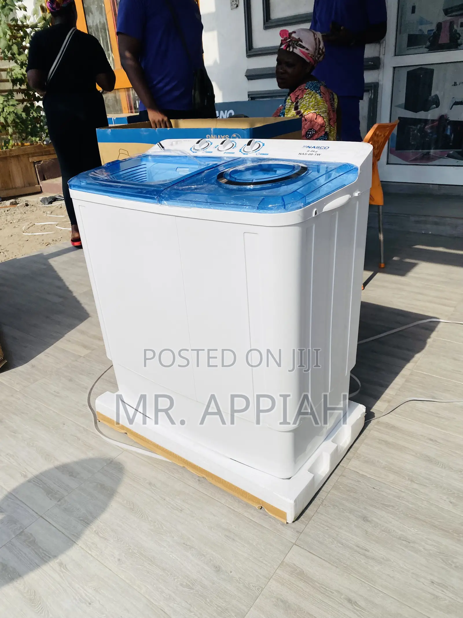 Order Nasco 7kg Semiautomatic Washing Machine + Spin/Dry.