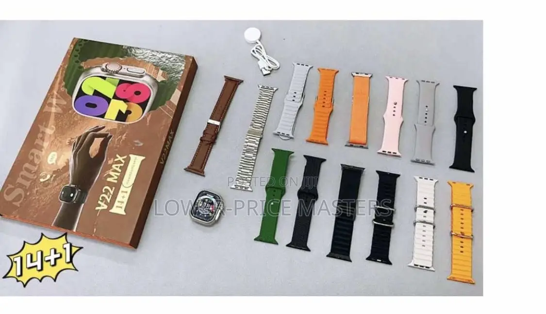 Smartwatch With 14 Extra Straps