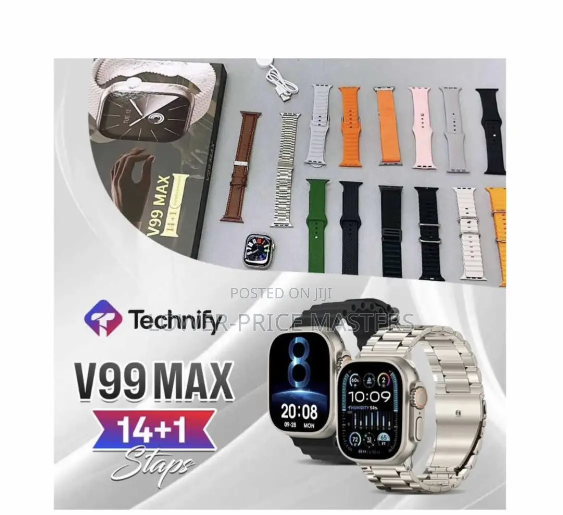 Smartwatch With 14 Extra Straps