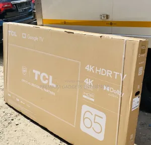 Edgeless Design TCL Android Uhd Smart 65" Television 65p755