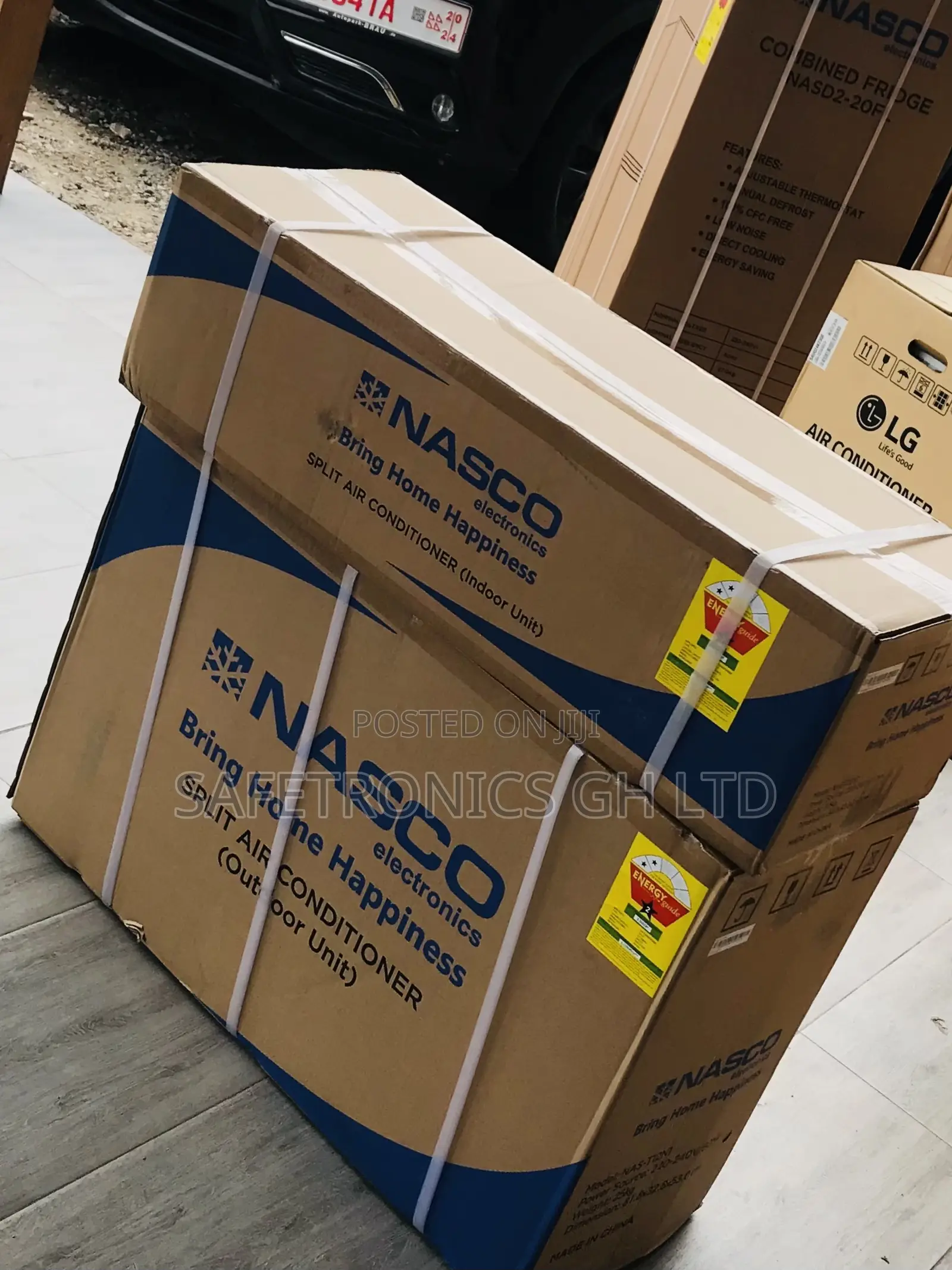 Original New (White) 1.5 Horse Power Split System Nasco Ac